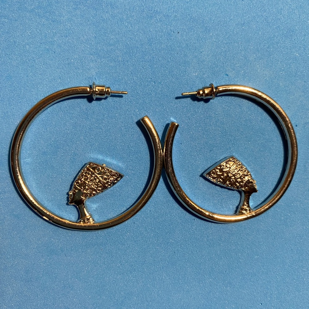 QUEEN NEFERTITI EARRINGS